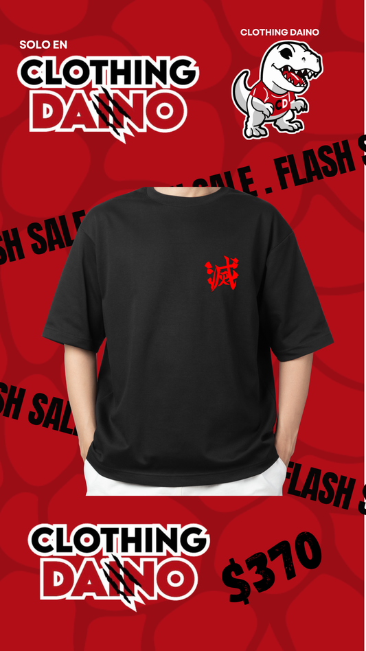 Playera Personalizada Demon Slayer Muzan Kibutsuji.