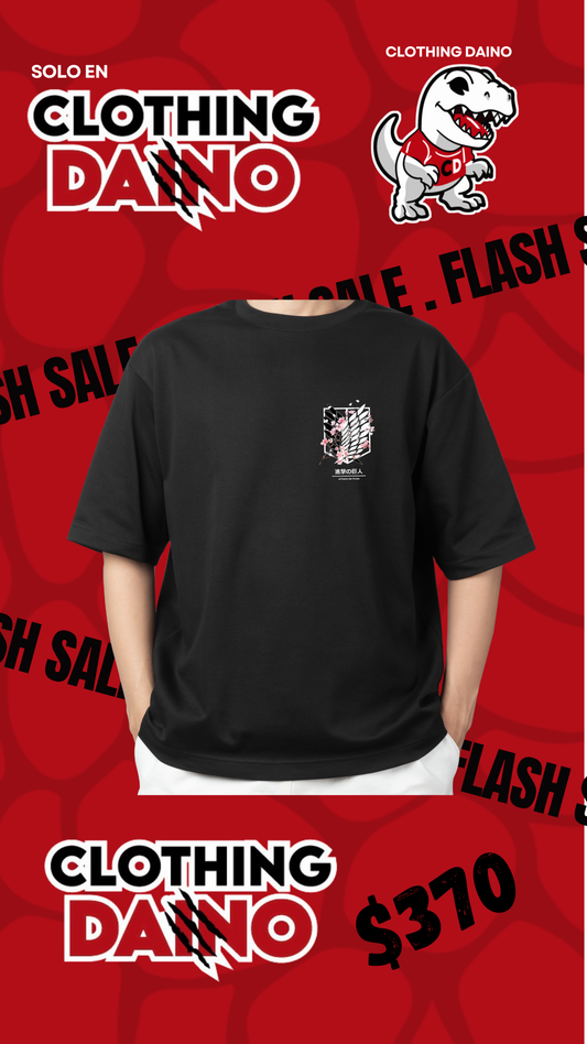 Playera Personalizada attack on titan