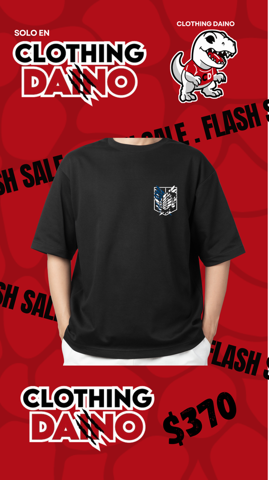 Playera Personalizada attack on titan