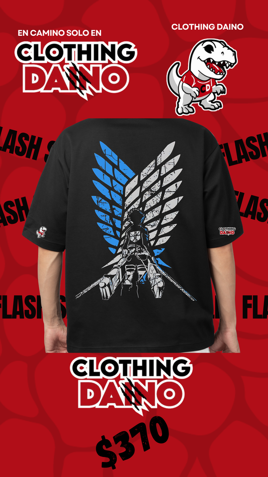 Playera Personalizada attack on titan