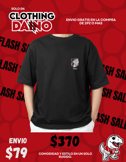 Playera Personalizada attack on titan