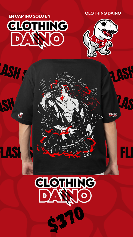Playera Personalizada Demon Slayer kokushibo.