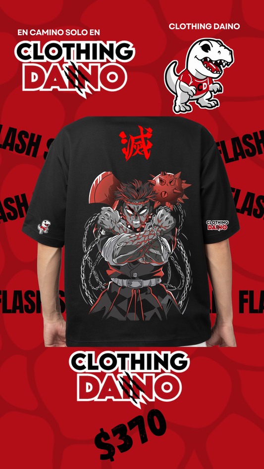 Playera Personalizada Demon Slayer Gyomei Himejima