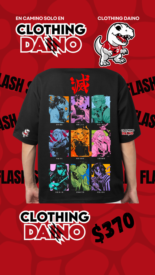 Playera Personalizada Demon Slayer Pilares