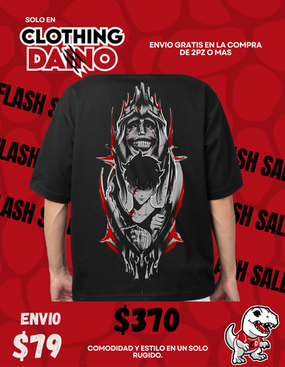 Playera Personalizada Solo Leveling- Monarca