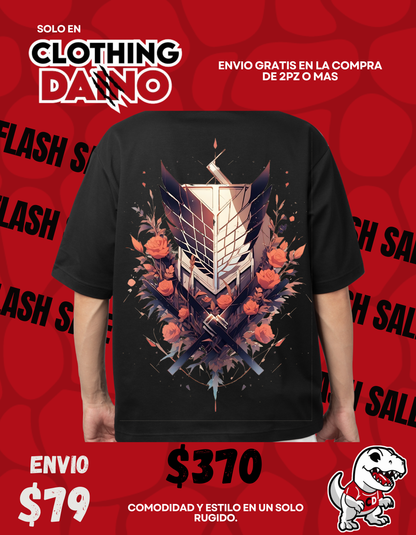 Playera Personalizada attack on titan