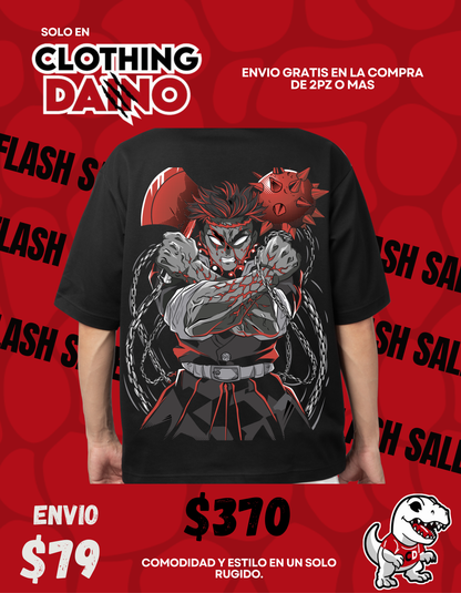 Playera Personalizada Demon Slayer Gyomei Himejima