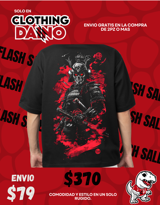 Playera Personalizada Estilo Japones - Samurái