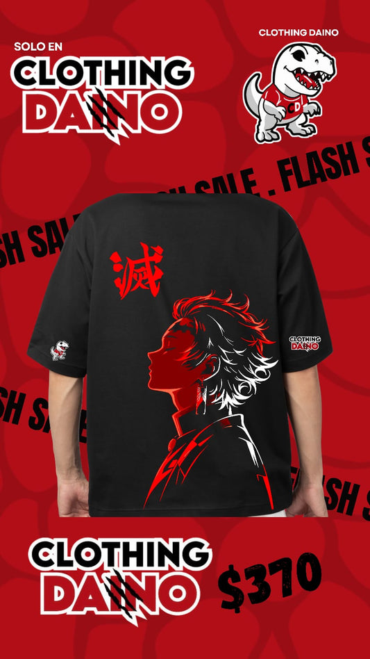 Playera Personalizada Demon Slayer Tanjiro.